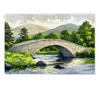 Puzzle 3000 Piezas, Puzzle Puente con Caja Regalo para Adultos, DIY 3000 Piezas Rompecabezas de Madera para Adultos, Rompecabezas Desafiante para Decoración del Hogar y Paredes, Regalo Mujer, C-5