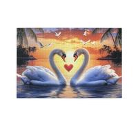 Puzzle 3000 Piezas, Puzzles Animal, 122x81cm, Rompecabezas Adultos Obra de Arte de Juego, Rompecabezas Madera, Colorido Juego de Habilidad para Toda la Familia, Regalos para Mujer Amar p-1463