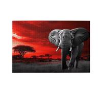 Puzzle 3000 Piezas, Puzzles Elefante, 122x81cm, Rompecabezas Adultos Obra de Arte de Juego, Rompecabezas Madera, Colorido Juego de Habilidad para Toda la Familia, Regalos para Mujer Árbol p-1587