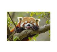 Puzzle 3000 Piezas, Puzzles Paisaje, 122x81cm, Rompecabezas Adultos Obra de Arte de Juego, Rompecabezas Madera, Colorido Juego de Habilidad para Toda la Familia, Regalos para Mujer Mapache p-1689