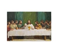Puzzle 3000 Piezas, Puzzles Pascua de Resurrección, 122x81cm, Rompecabezas Adultos de Arte Juego, Rompecabezas Madera, Juego de Habilidad para Toda la Familia, Regalos para Mujer La última cena p-1492