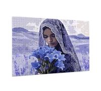 Puzzle 3000 Piezas Religión Puzzle Mujer Rompecabezas DIY con Caja de Regalo,Pasatiempo Creativo,Regalos Originales para Mujer,Juego Familiar Actividades Creativas, Wall Decoration 81 x 122 cm -1118Y