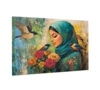 Puzzle 3000 Piezas Religión Puzzle Mujer Rompecabezas DIY con Caja de Regalo,Pasatiempo Creativo,Regalos Originales para Mujer,Juego Familiar Actividades Creativas, Wall Decoration 81 x 122 cm -1117Y