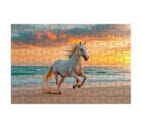 Puzzle 3000 Piezas, Rompecabezas Adultos Playa, Puzzles Adultos Caballo, Puzzle Madera Desafiante para Toda la Familia, Clásico Rompecabezas con Caja Regalo, Regalos Originales para Hombre -2001