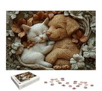 Puzzle 3000 Piezas Sin Embargo para Adultos, Puzzle Gato de Madera con Caja Regalo para Adultos, Rompecabezas Desafiante para Toda la Familia, Rompecabezas para Regalo Mujer, Regalo Hombre, -6539