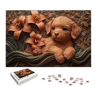 Puzzle 3000 Piezas Sin Embargo para Adultos, Puzzle Lirio de Madera con Caja Regalo para Adultos, Rompecabezas Desafiante para Toda la Familia, Rompecabezas para Regalo Mujer, Regalo Hombre, -6183