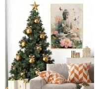 Puzzle 3000 Piezas Zen Rompecabezas para Adultos, un Rompecabezas Desafiante, Juegos de Puzzle para Toda la Familia, Letras en la Parte Posterior, Decoración del Hogar, Regalos Navidad Flor B-1689