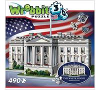 Wrebbit 3D Puzzle White House Puzzle (490-Piece)