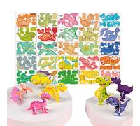 Puzzle 3D de encastre - Juego educativo interactivo padre-hijo | Juego de animales en 3D | para niños, chicos, niñas, escuela, dormitorio, estudio,
