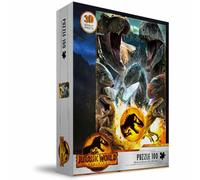 Sd toys efecto 3d poster compo carnivoros jurassic world-puzle 100 pie