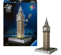 Puzzle 3D Iconics Big Ben LED Para Adultos Y Niños A Partir De