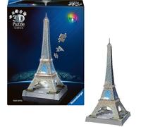 Puzzle 3D Iconics Torre Eiffel LED De Ravensburger