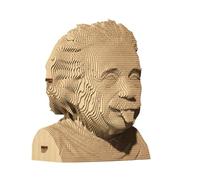 Puzzle 3D Einstein de cartón reciclado
