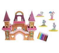 Puzzle 3d. Nuestro juguete castillo princesa es un juego de construcción que hará las delicias de las chicas. Este pasatiempo creativo también es una actividad manual