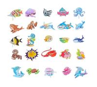 Puzzle 3D para - 25 piezas de papel, actividades educativas, creativo en 3D, para cumpleaños, guarderías, clases, educación en casa, infancia, interacción padre-hijo, casa