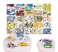 Puzzle 3D para niños, diversión interactiva entre padres e hijos, 25 modelos en el set como juguete 3D | Para niñas, estudiantes, aulas, habitaciones infantiles, estudios,