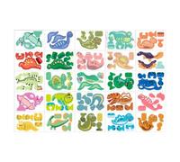 Puzzle 3D para niños, juego de manualidades de 25 piezas, de papel, de papel 3D, para regalos de de cumpleaños, calendario de Adviento, aulas, viajes familiares y viajes escolares