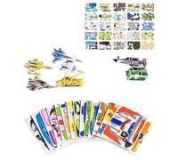 Puzzle 3D para niños - Montaje creativo de papel DIY 25 piezas, rompecabezas 3D de papel de construir - Para aula, escuela, familia, niños y niñas, viajes, viajes en coche, fiestas de cumpleaños, rey