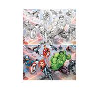 Puzzle para rascar prime 3d marvel 150 piezas