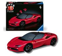 Puzzle 3D RAVENSBURGER 108 Piezas, Ferrari SF90 Rojo