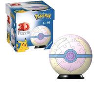 Puzzle 3D Ravensburger, Pokémon Heal Ball 54 Piezas