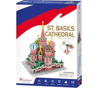 Puzzle 3D Saint Basile - Puzzle 3D Enfant +14 ANS | Maquette A Construire | Puzzles 3D | Jeu De Construction Adulte | Maquette Adulte