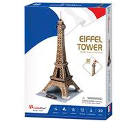 Puzzle 3D - Torre Eiffel: Puzzles 3D | Puzzle Niños +14 Años | Maquetas para Construir Adultos 39 Piezas | Construcciones Niños | Regalos para Niño