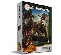 Puzle Triceratops Jurassic World Efecto 3d + Lámina Lenticular
