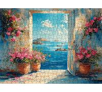 Puzzle 4000 Piezas Abstracto Flor | Rompecabezas Adultos 141.5x87.5 cm | Puzzle XXL | Rompecabezas Jigsaw para Adultos | Un Divertido Desafiante Decorar Toda Familia | Mujer y Hombres Regalo s7h-72