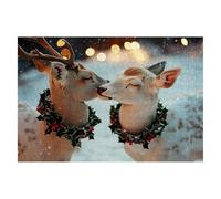 Puzzle 4000 Piezas Adultos Animales Puzzle para Adultos Navidad Rompecabezas Juguetes Educativos Regalos Originales para Mujer, Rompecabezas Entretenimiento Creativo, Home Decoration 141x87cm A-58