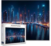 Puzzle 4000 Piezas Adultos Ciudad Puzzle Imposible Rompecabezas Pieza De Madera Jigsaw Un Rompecabezas Desafiante, Uegos Rompecabezas para Toda La Famili Regalo Hombres Mujeres 87.5x141.5cm H-7