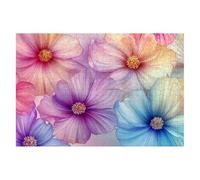 Puzzle 4000 Piezas Adultos Flor Puzzle para Adultos Fantasía Rompecabezas Juguetes Educativos Regalos Originales para Mujer Rompecabezas Entretenimiento Creativo Divertido Familia Juego 141x87cm C-90