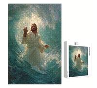 Puzzle 4000 Piezas Adultos Hombre & Religión, Rompecabezas con Letras Traseras y Póster, Pasatiempo Antiestrés, Decoración de Pared, Regalo Decorar Mujer Hombre, 147x105cm (14 Años +) P3#1123