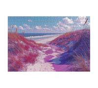 Puzzle 4000 Piezas Adultos Paisajes Puzzle para Adultos Playa Rompecabezas Juguetes Educativos Regalos Originales para Mujer Rompecabezas Entretenimiento Creativo Divertido Familia Juego 141x87cm D-51