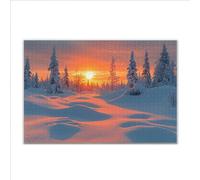 Puzzle 4000 Piezas Adultos Puzzle Invierno Paisaje Rompecabezas Adultos XXL 140 x 87cm, Impossible Rompecabezas, Jigsaw Arte Juego Educa Familiar Aliviar El Estrés, Regalos para Hombres y Mujeres A-2