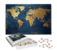 Puzzle 4000 Piezas Adultos, Puzzle Mapa con Exquisita Caja de Embalaje, 4000 Piezas Rompecabezas Desafiante para Adultos, Rompecabezas Mapa del Mundo para Toda la Familia, para Regalo Mujer, -8728