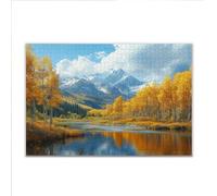 Puzzle 4000 Piezas Adultos Puzzle Otoño Paisaje Rompecabezas Adultos XXL 140 x 87cm, Impossible Rompecabezas, Jigsaw Arte Juego Educa Familiar Aliviar El Estrés, Regalos para Hombres y Mujeres D-5
