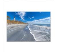 Puzzle 4000 Piezas Adultos Puzzle Playa Faro Rompecabezas Adultos XXL 140 x 87cm, Impossible Rompecabezas, Madera Jigsaw Arte Juego Educa Familiar Aliviar El Estrés, Regalos para Hombres y Mujeres R71