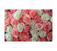 Puzzle 4000 Piezas Adultos Rosa Puzzle para Adultos Flor Rompecabezas Juguetes Educativos Regalos Originales para Mujer, Rompecabezas Entretenimiento Creativo, Divertido Familia Juego 141x87cm D-41