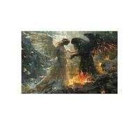 Puzzle 4000 Piezas Ángel Puzzle 4000 Piezas Adultos Ángel caído Educativo Rompecabezas Madera para Toda la Familia Junta, Puzzles para Reducir el Estrés y Primavera Decoracion 90 x 140CM LZPT-00664