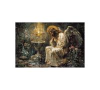 Puzzle 4000 Piezas Ángel Puzzle 4000 Piezas Adultos Hombre Educativo Rompecabezas Madera para Toda la Familia Junta, Puzzles para Reducir el Estrés y Primavera Cuadros Decoracion 90 x 140CM LZPT-00994