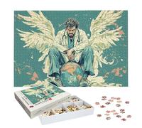 Puzzle 4000 Piezas Ángel, Puzzle Ala con Caja para Adultos, 141.5x87.5cm, DIY 4000 Piezas Rompecabezas Madera para Adultos, Rompecabezas Desafiante para Decoracion Hogar y Paredes, Regalo Mujer, -8993