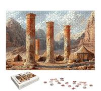 Puzzle 4000 Piezas Arquitectura para Adultos, Puzzle Estética de Madera con Caja Regalo para Adultos, Rompecabezas Desafiante para Toda la Familia, Rompecabezas para Regalo Mujer, Regalo Hombre, -7325