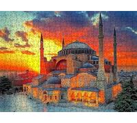 Puzzle 4000 Piezas Atardecer Palacio | Rompecabezas Adultos 141.5x87.5 cm | Puzzle XXL para Expertos | Rompecabezas Jigsaw para Adultos | Un Divertido Y Desafiante Decorar Toda La Familia s7h-346