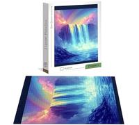 Puzzle 4000 Piezas Aurora, Puzzle Caer con Caja para Adultos, 141x87 cm, DIY 4000 Piezas Rompecabezas Madera para Adultos, Rompecabezas Desafiante para Decoracion Hogar y Pared, Regalo Mujer H-6998