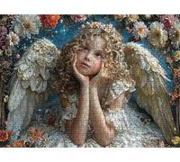 Puzzle 4000 Piezas Belleza Ángel | Rompecabezas Adultos 141.5x87.5 cm | Puzzle XXL | Rompecabezas Jigsaw para Adultos | Un Divertido Desafiante Decorar Toda Familia | Mujer y Hombres Regalo s7h-613