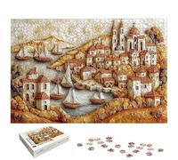 Puzzle 4000 Piezas Ciudad para Adultos, Puzzle Retro de Madera con Caja Regalo para Adultos, Rompecabezas Desafiante para Toda la Familia, Rompecabezas para Regalo Mujer/Hombre, Home Decoration, -5319