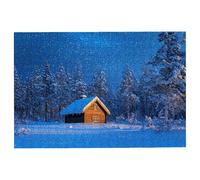 Puzzle 4000 Piezas Estrellada, Puzzle Cabina, Puzzles 4000 Adultos, Rompecabezas Adultos con Caja Regalo, Rompecabezas de Madera Desafiante para Toda la Familia, Regalos Originales para Mujer -3310