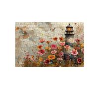 Puzzle 4000 Piezas Faro Puzzle 4000 Piezas Adultos Paisaje Educativo Rompecabezas Madera para Toda la Familia Junta, Puzzles para Reducir el Estrés y Primavera Cuadros Decoracion 90 x 140 CM LZPT03940