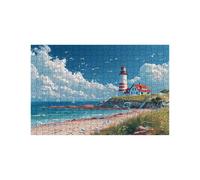 Puzzle 4000 Piezas Faro Puzzle 4000 Piezas Adultos Pájaro Educativo Rompecabezas Madera para Toda la Familia Junta, Puzzles para Reducir el Estrés y Primavera Cuadros Decoracion 90 x 140cm LZPT-01854